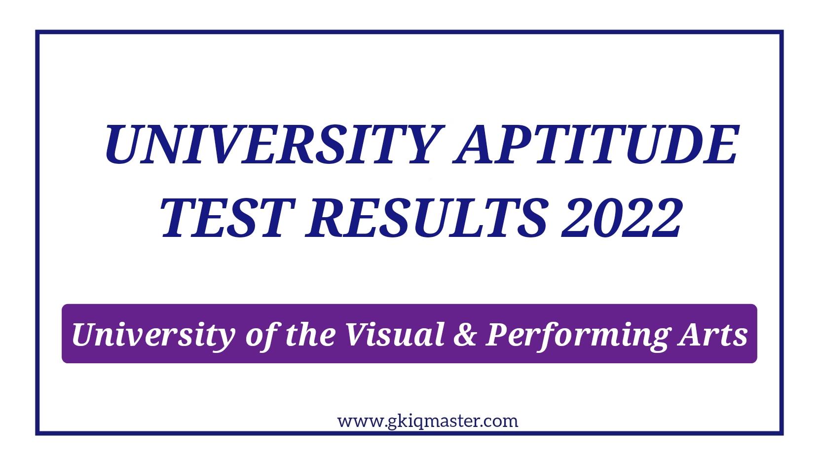 university-aptitude-test-results-gk-iq-master