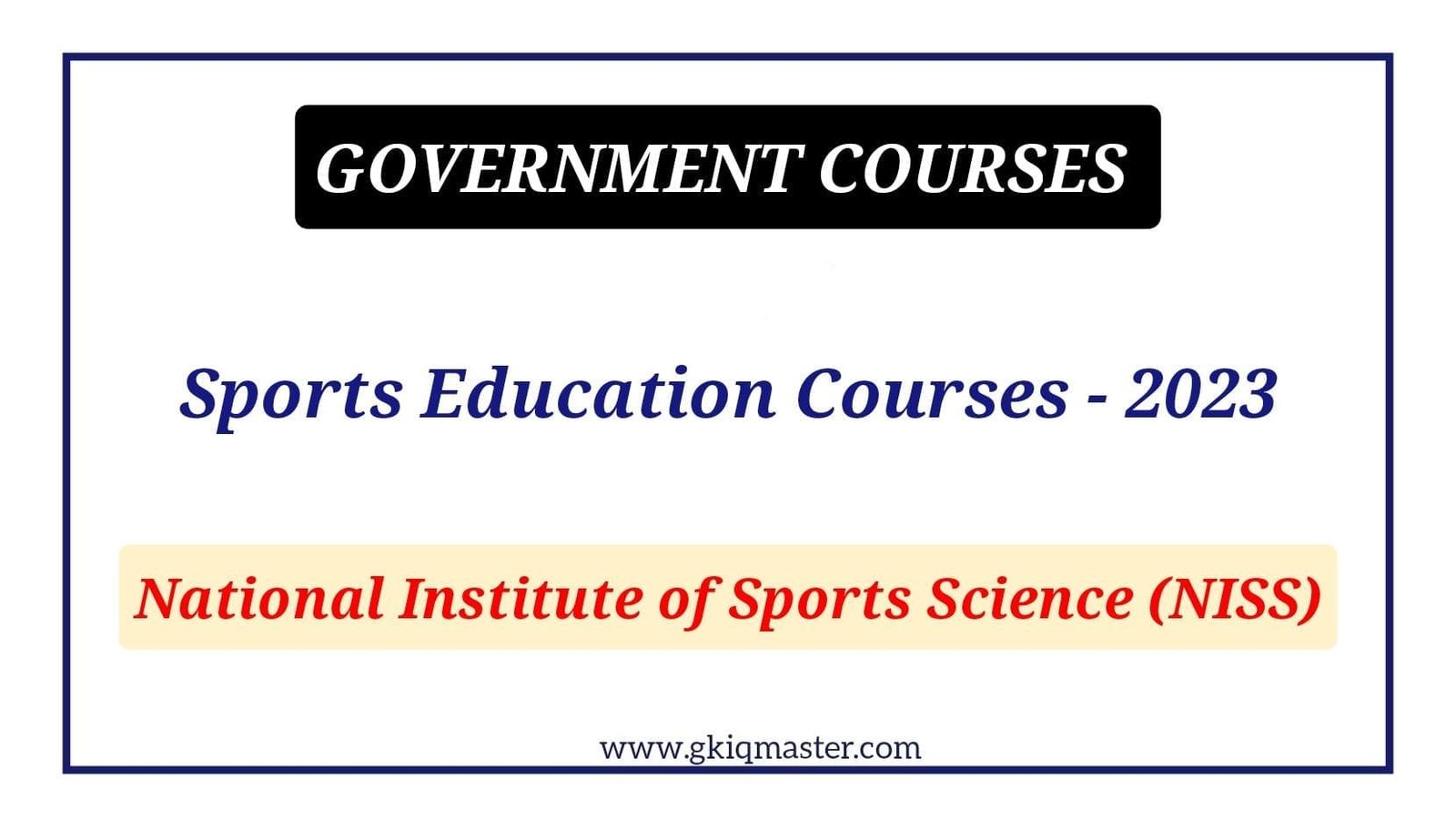 Sports Education Courses